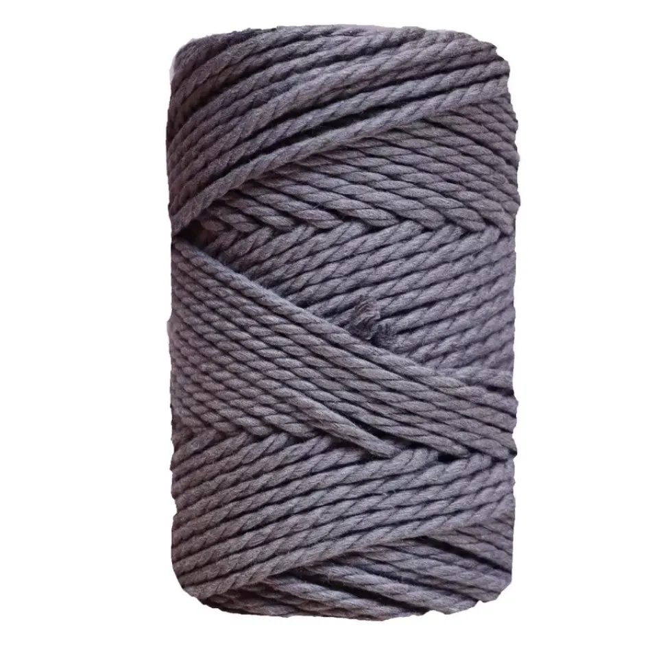 Cuerda de Macramé 3 Cabos Gris Plomo CasaSol 3mm