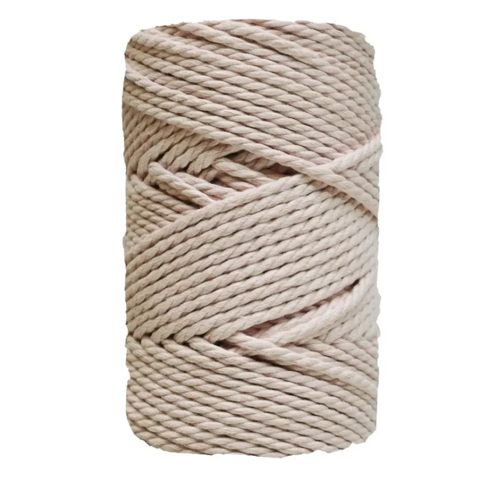 Cuerda de Macramé 3 cabos Lino CasaSol 7mm