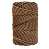 Cuerda de Macramé 3 cabos Marrón Chocolate CasaSol 3mm