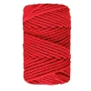 Cuerda de Macramé 3 Cabos Rojo CasaSol 3mm