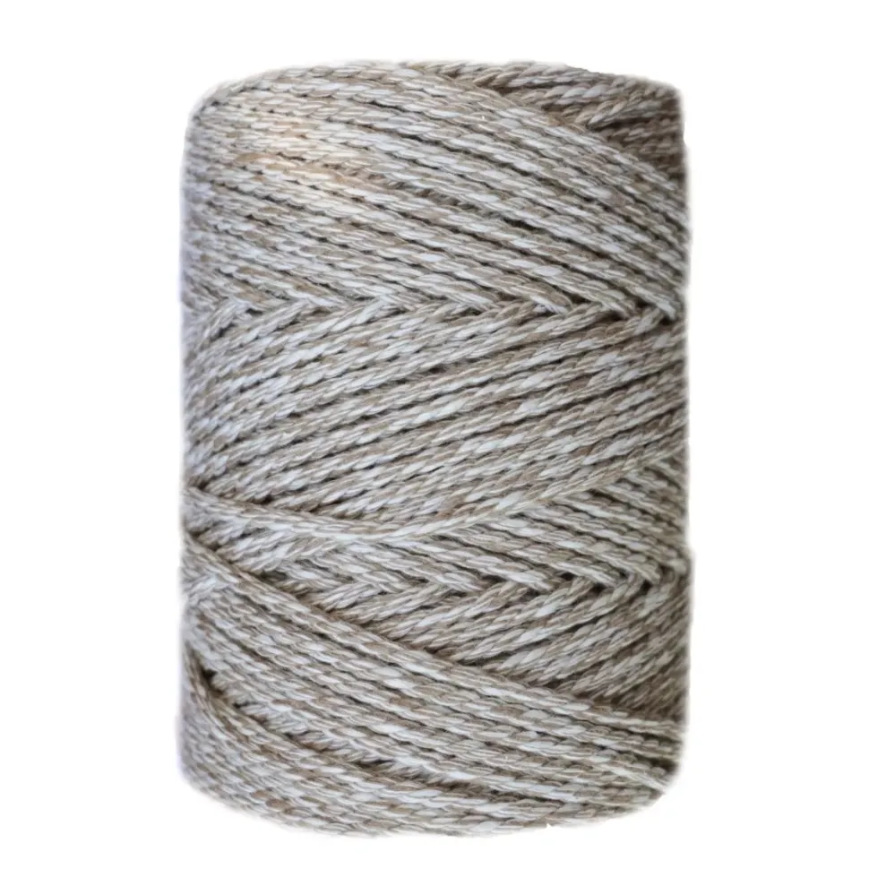 Cuerda de Macramé 3 Cabos SPRAY Crudo-Arena CasaSol 3mm