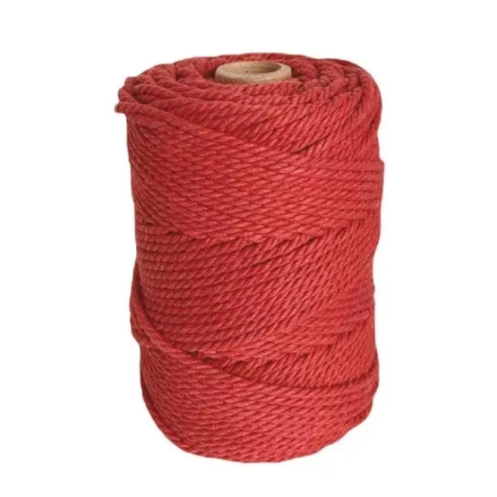 Cuerda de Macramé 3 Cabos Teja CasaSol 3mm 50m