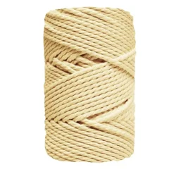 Cuerda de Macramé 3 Cabos Vainilla CasaSol 3mm