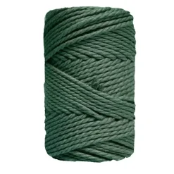 Cuerda de Macramé 3 cabos Verde Botella CasaSol 5mm