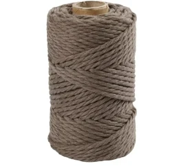 Cuerda de Macramé Marrón Claro Creativ Company 4mm