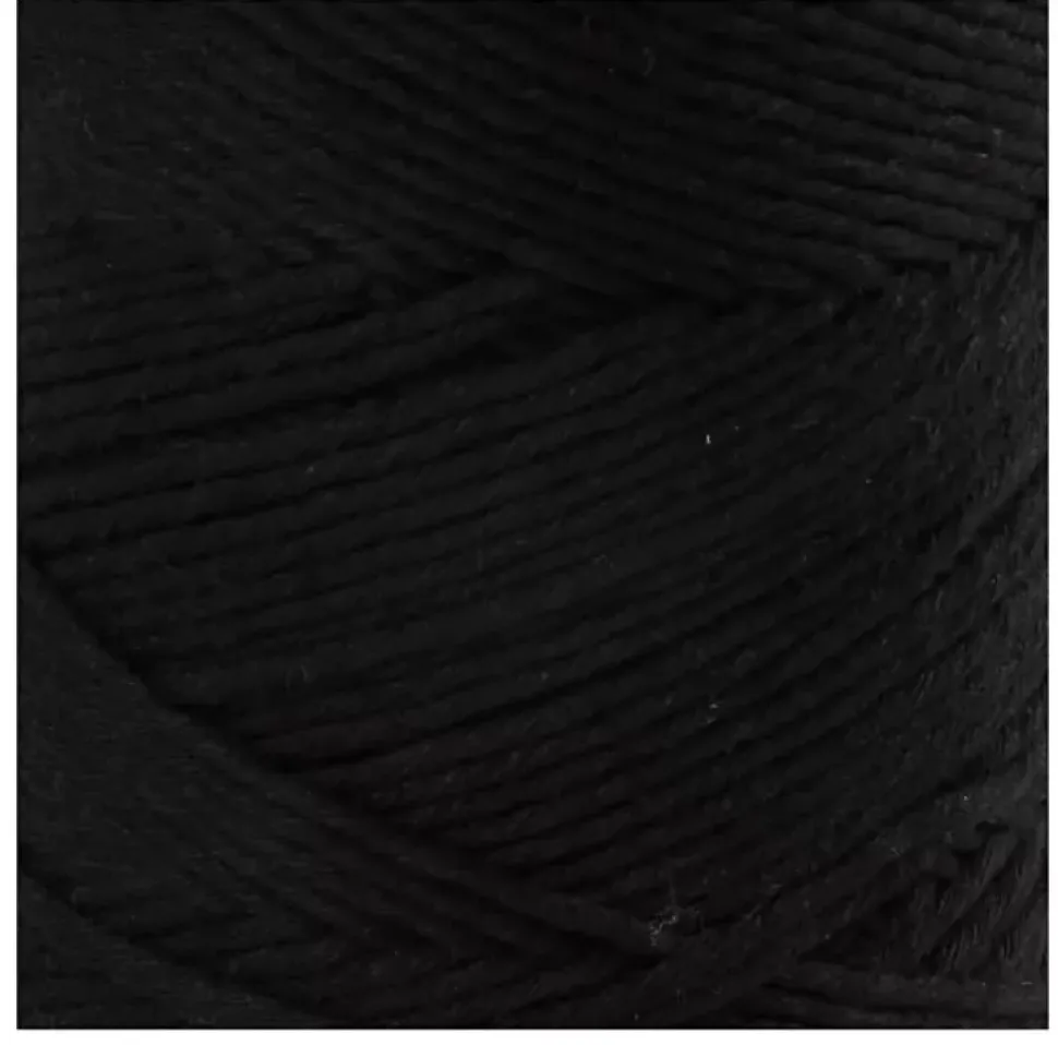 Cuerda de Macramé Negro Creativ Company 2mm