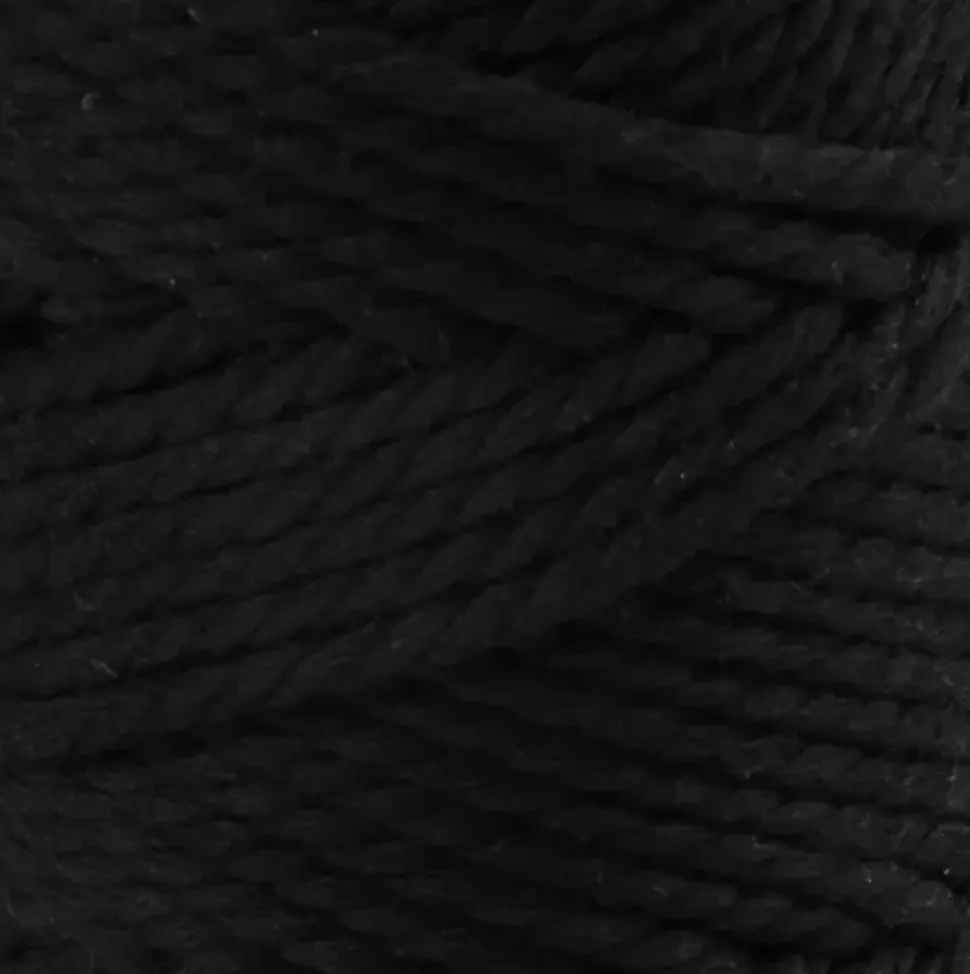 Cuerda de Macramé Negro Creativ Company 4mm