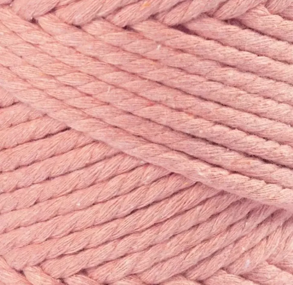 Cuerda de Macramé Rosa Palo Creativ Company 4mm
