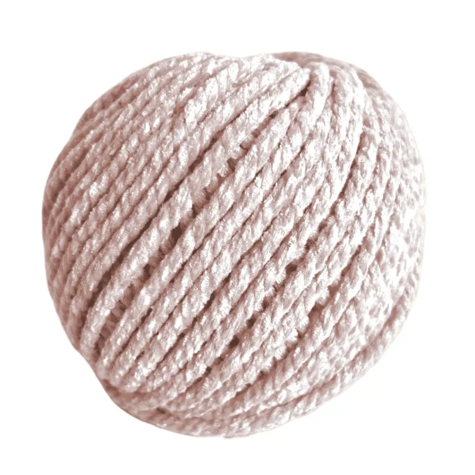Cuerda de Macramé Velvet Rosa Palo Casasol 3mm