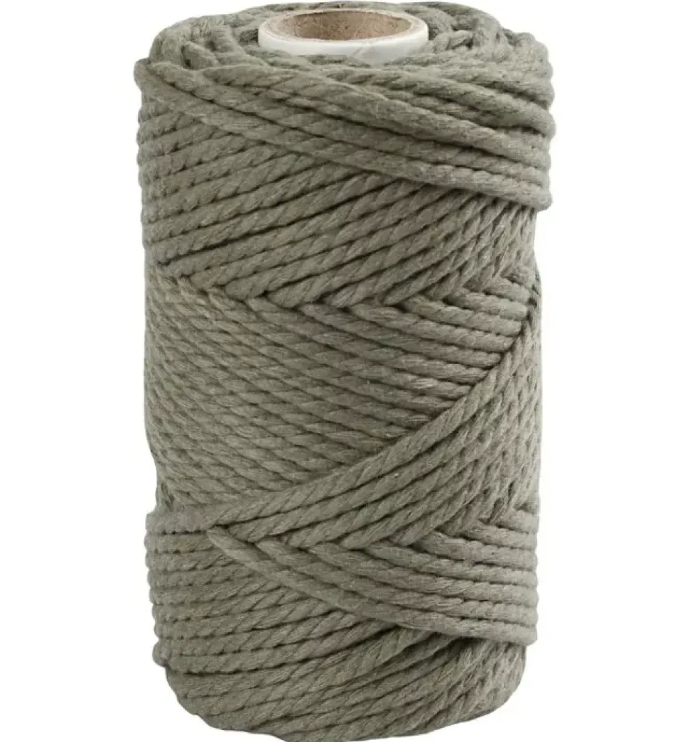 Cuerda de Macramé Verde Musgo Creativ Company 4mm