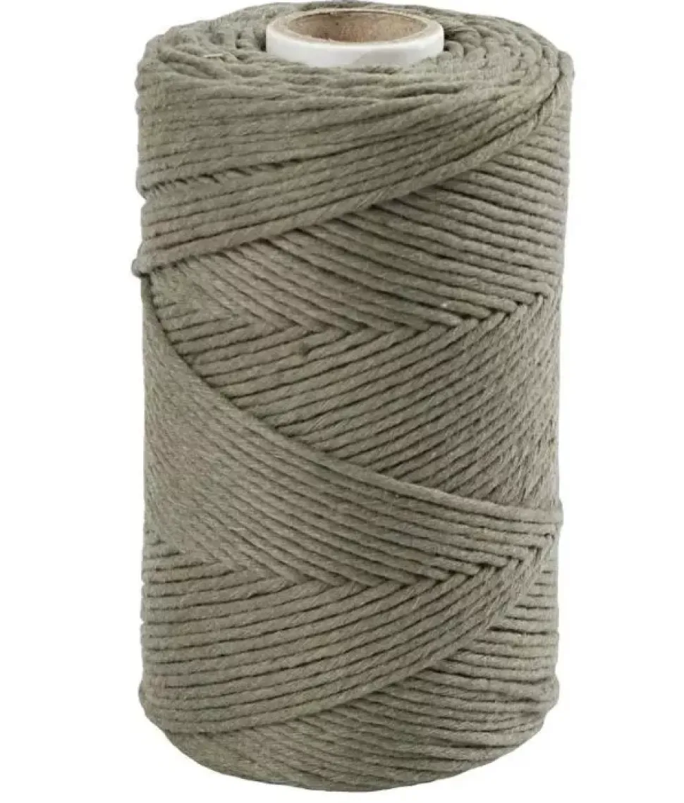 Cuerda de Macramé Verde Musgo Creativ Company 2mm