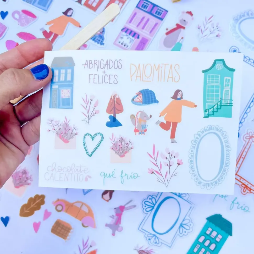 Decoración de Pared de Madera Creativ Company 40x50cm