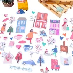 Decoración de Pared de Madera Creativ Company 40x50cm