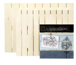 Decoración de Pared de Madera Creativ Company 28x28cm