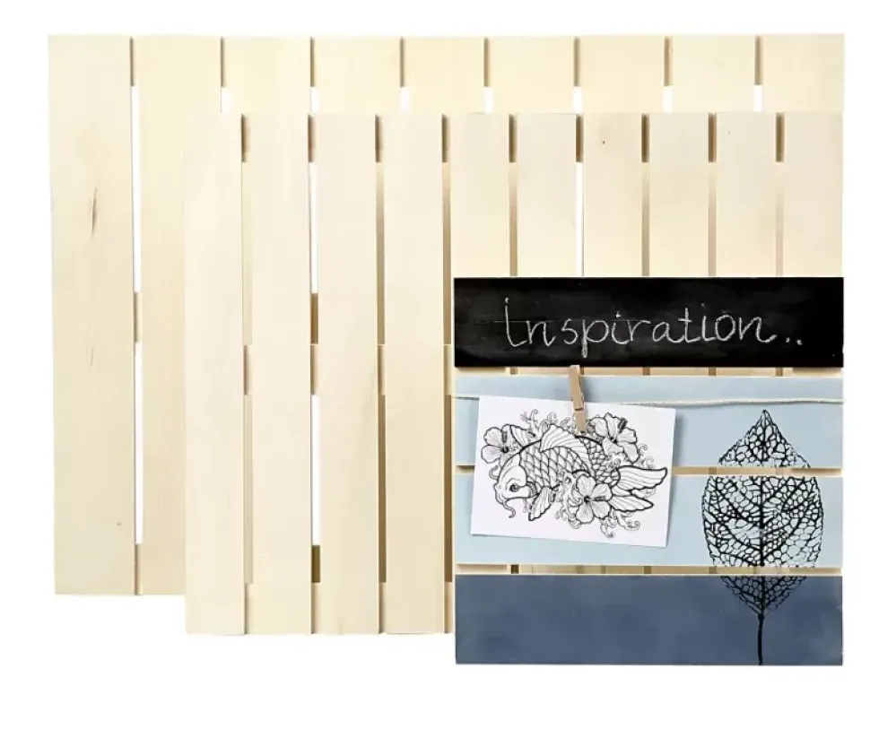 Decoración de Pared de Madera Creativ Company 28x28cm