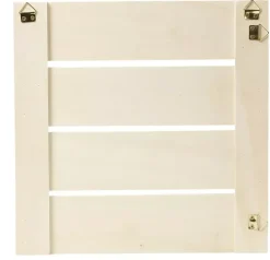 Decoración de Pared de Madera Creativ Company 28x28cm