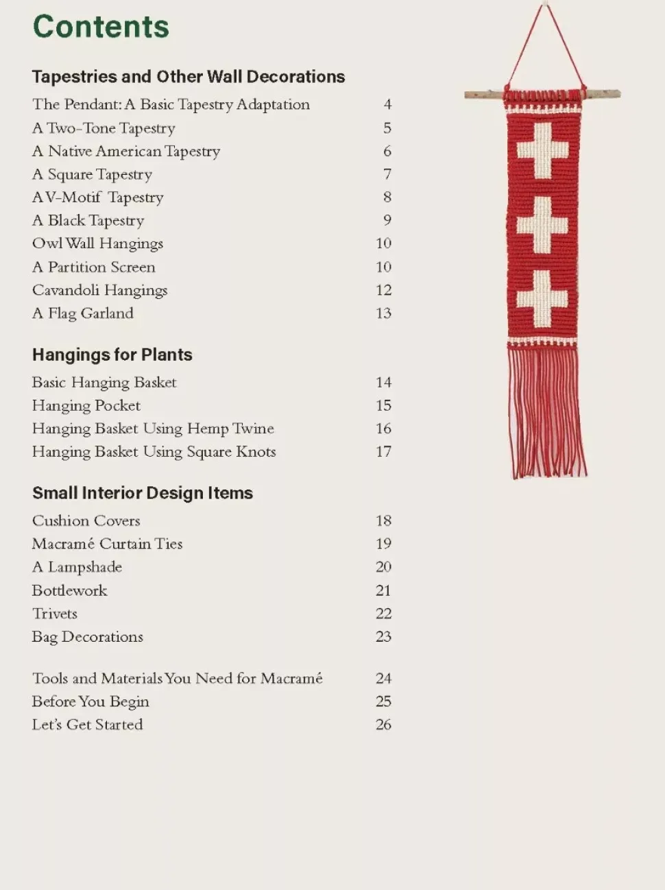 Decorative Macrame 20 Stylish Projects for Your Home