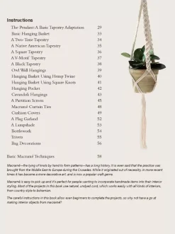 Decorative Macrame 20 Stylish Projects for Your Home