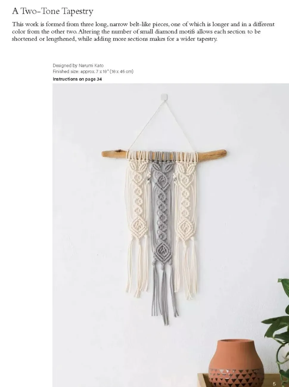 Decorative Macrame 20 Stylish Projects for Your Home