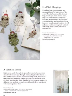 Decorative Macrame 20 Stylish Projects for Your Home