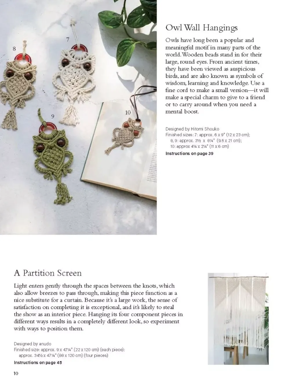 Decorative Macrame 20 Stylish Projects for Your Home