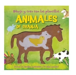Dibuja y crea con las plantillas: Animales de la granja