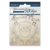 Die-cut de Chipboard Santa Claus Stamperia