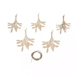 Die-Cuts de Madera Muérdago Rayher