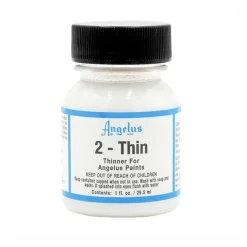 Diluyente aditivo pintura cuero 2-thin Angelus 29,5ml