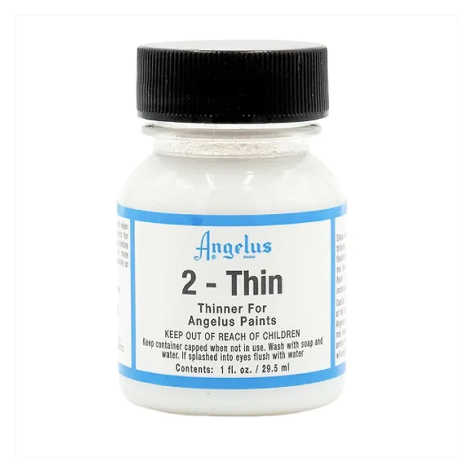 Diluyente aditivo pintura cuero 2-thin Angelus 29,5ml