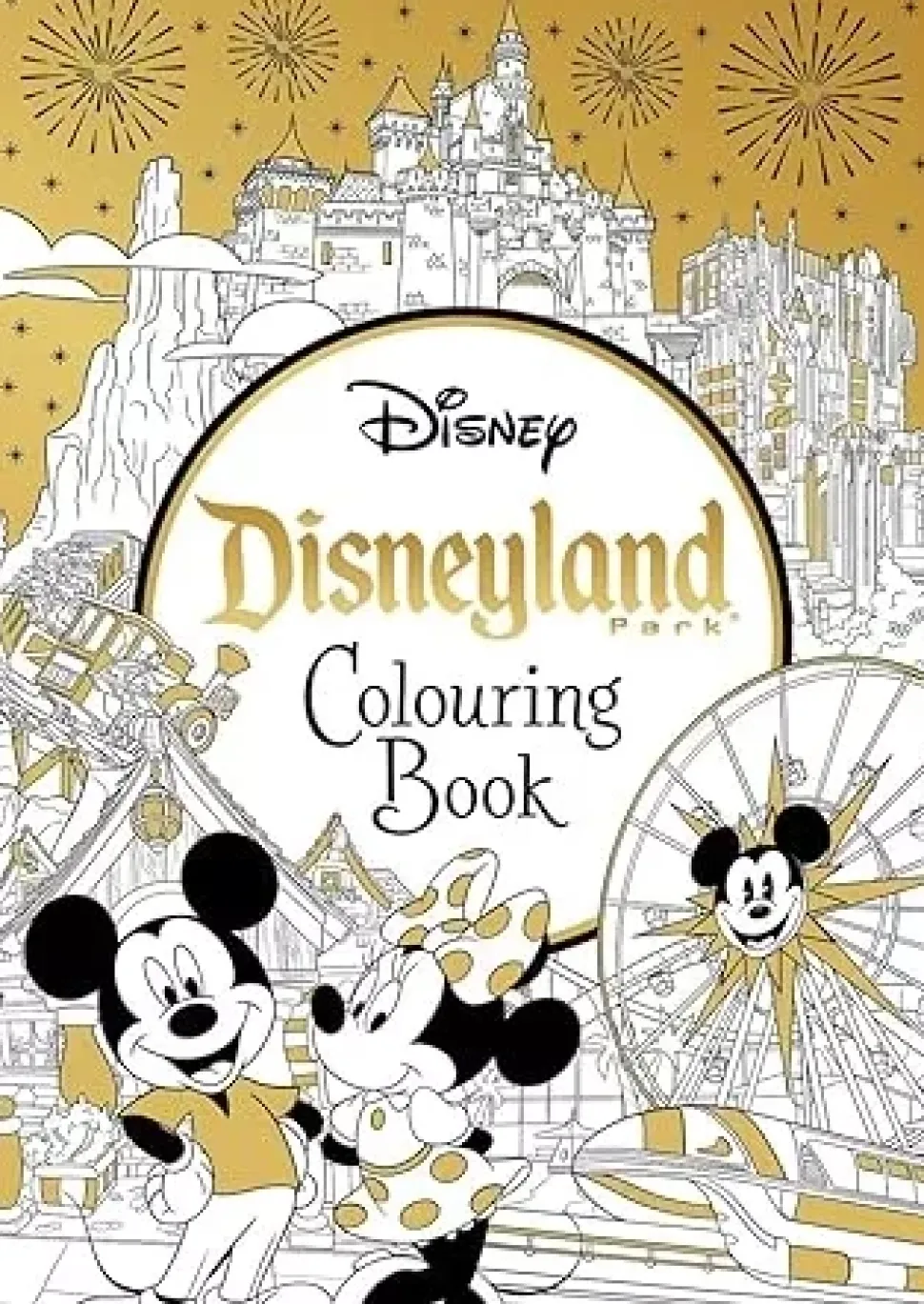 Disneyland Parks Colouring Book