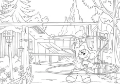 Disneyland Parks Colouring Book