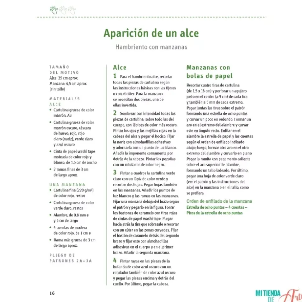 Divertidas figuras de papel para decorar la casa en Navidad