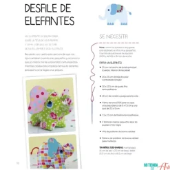 Divertidos animales de tela para los más pequeños