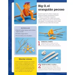 Divertidos y alocados animales y criaturas con pasta de modelar