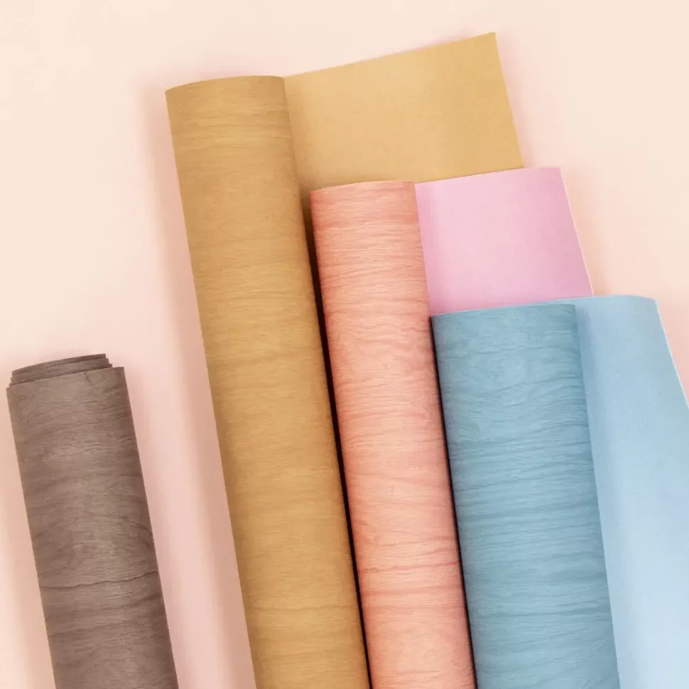 Ecopiel Madera Pink Ivory Craftelier 35x50cm