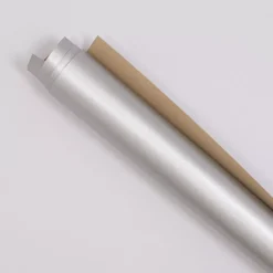 Ecopiel Metalizada Silver Craftelier 35x50cm