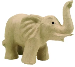 Elefante de papel maché
