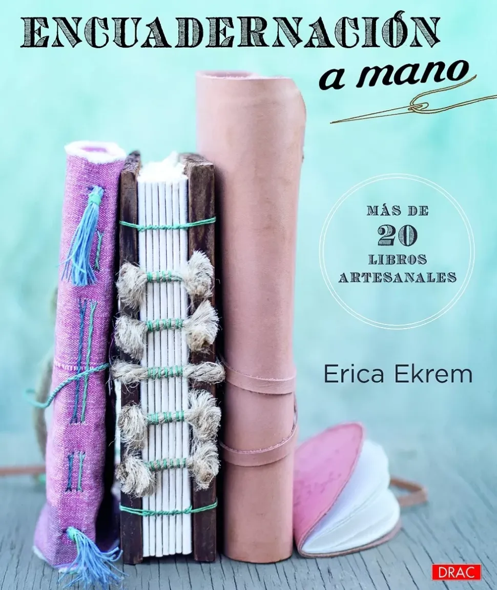 Encuadernación a mano más de 20 libros artesanales