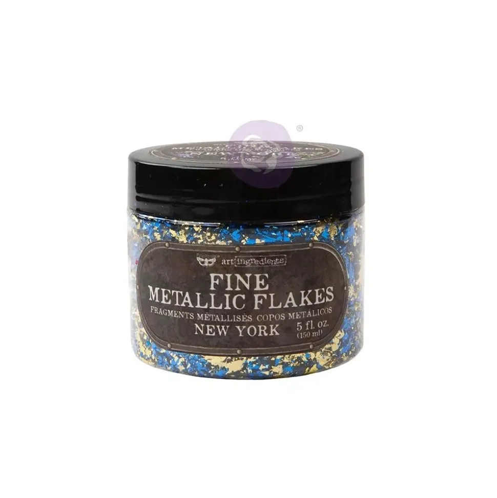 Escamas Fine Metallic Flakes New York Finnabair 150ml
