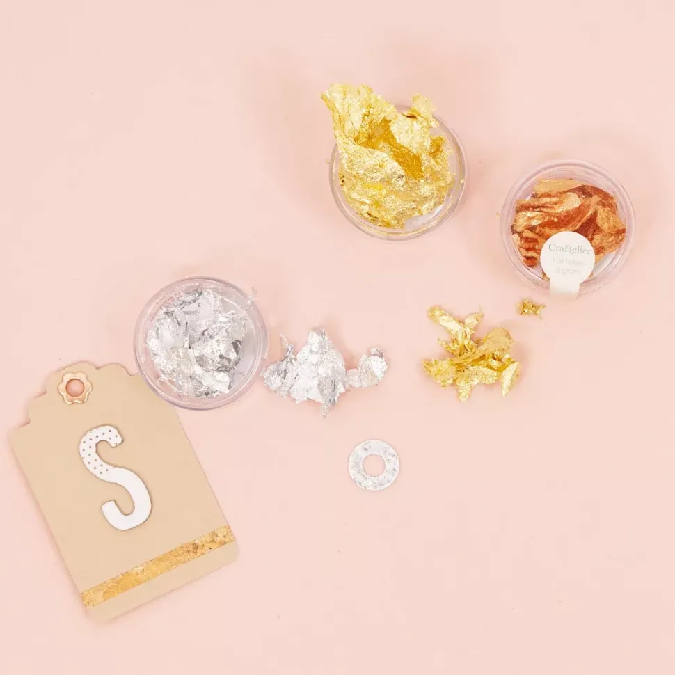 Escamas Foil Flakes Gold Craftelier