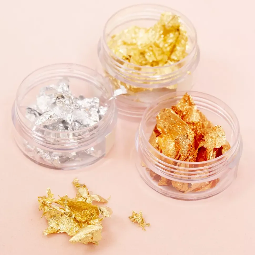 Escamas Foil Flakes Gold Craftelier