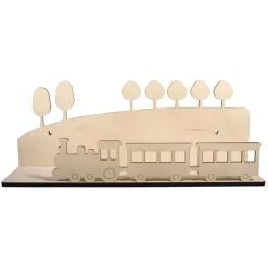 Estantería de madera Tren Rayher