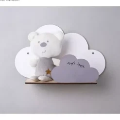 Estantería Nubes de Madera Rayher