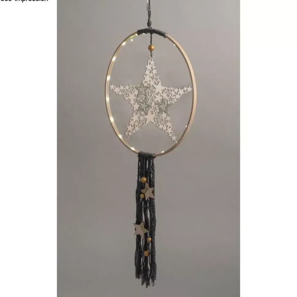 Estrella de estrellas de madera Rayher