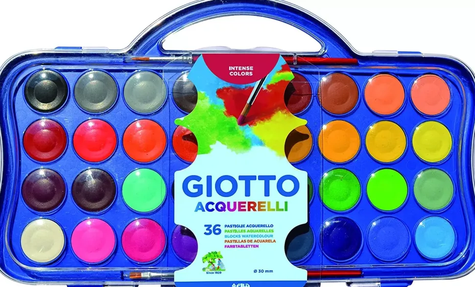 Estuche 36 Acuarelas Giotto