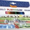 Estuche 24 Ceras Plasticolor Jovi