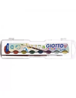 Estuche 8 Mini Acuarelas Glitter Giotto