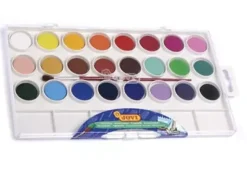 Estuche 24 Pastillas Acuarelas Jovi 22ml