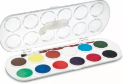 Estuche 12 Pastillas Acuarelas Jovi 30ml